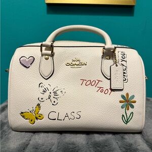 Coach Rowan sketch print